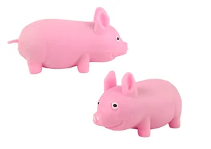 Elastyczna Różowa Świnka Gniotek Squishy Zabawka Sensoryczna - Stroje karnawałowe - miniaturka - grafika 3