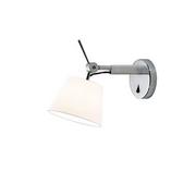 Lampy ścienne - Azzardo Kinkiet ZYTA WALL XS ALU/WH MB2300-XS-ALU/WH - miniaturka - grafika 1