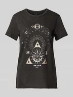 Koszulki i topy damskie - T-shirt z nadrukiem z motywem i napisem model ‘LUCY’ - miniaturka - grafika 1
