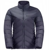 Kurtki i kamizelki sportowe damskie - Jack Wolfskin Tundra Down Jkt W 1206652-1388 Czarne S - miniaturka - grafika 1