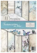 Decoupage - Zestaw Kreatywny Itd Rp017 Summertime In Blue - miniaturka - grafika 1