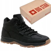 Buty trekkingowe męskie - Buty Męskie Big Star Jesienno Zimowe Trapery Botki Trzewiki - miniaturka - grafika 1