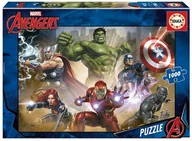 Pozostałe książki - PAUL LAMOND/UNIVERSTIY GAMES Marvel Avengers 1000pc Jigsaw Puzzle - miniaturka - grafika 1