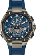 Zegarki męskie - Bulova Chronograf 98B357, niebieski, Pasek - miniaturka - grafika 1