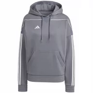 Bluzy damskie - Bluza damska adidas Tiro 23 League Sweat Hoodie szara HZ3013 XL - miniaturka - grafika 1