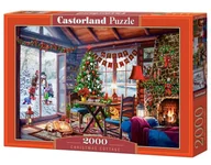 Puzzle - Puzzle 2000 elementów. Świąteczna Chata - miniaturka - grafika 1