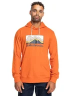 Swetry męskie - Quiksilver Sweter QS GRADIENT MOUNTAINS BLUZA Męska Brązowa XS - miniaturka - grafika 1