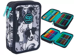 Piórnik z wyposażeniem Coolpack Jumper 2 Dogs Planet - Piórniki - miniaturka - grafika 1
