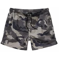Kąpielówki męskie - Szorty kąpielowe Brandit Swimshort Basic - Grey / Camo XL [XL] - miniaturka - grafika 1