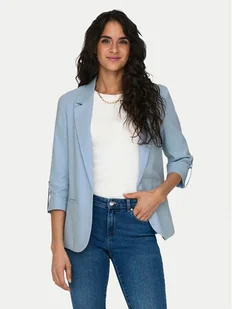 ONLY Marynarka Caro 15312199 Błękitny Loose Fit - Marynarki i żakiety damskie - miniaturka - grafika 1