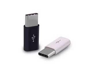 Savio Adapter AK-31/B (Micro USB F - USB typu C M; kolor czarny) AK-31/B - Adaptery i przejściówki - miniaturka - grafika 2