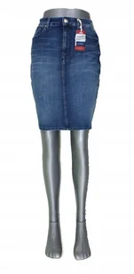 Spódnica jeansowa Tommy Hilfiger T.J. Denim Skirt - DW0DW08132 oryg. - W26 - Spódnice - miniaturka - grafika 1