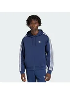 Bluzy męskie - adidas Bluza adicolor Spacer KD4086 Granatowy Loose Fit - miniaturka - grafika 1