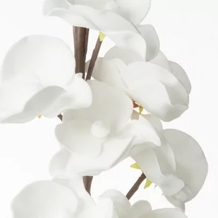 KWIAT FLORE 717 DŁ. 87 CM DŁ. Z KWIATAMI 45 CM ŚR. KWIAT 10 CM BIAŁY - Sztuczne kwiaty - miniaturka - grafika 1