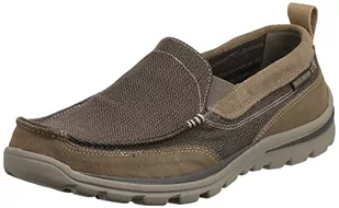Skechers Męskie klapki Milford Segment, szary szary szary szary Ccgy - 39 EU - Klapki i japonki męskie - miniaturka - grafika 1