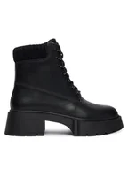 Botki damskie - Coach Trzewiki Leah Platform CCH88 Czarny - miniaturka - grafika 1