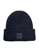 Czapki dla dzieci - Color Kids Czapka beanie w kolorze granatowym - miniaturka - grafika 1