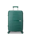 Nerki - Semi Line Walizka średnia T5910-3 Zielony - miniaturka - grafika 1