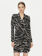 Sukienki - DKNY Sukienka koktajlowa DD4J6D32 Czarny Slim Fit - miniaturka - grafika 1