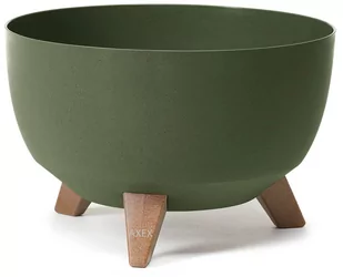 LAMELA Donica MISA ROMA śr. 47 cm zielona - Donice - miniaturka - grafika 1