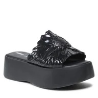 Klapki i japonki damskie - Melissa Klapki Becky Panc + Isabela E 33441 Black 50603 - miniaturka - grafika 1