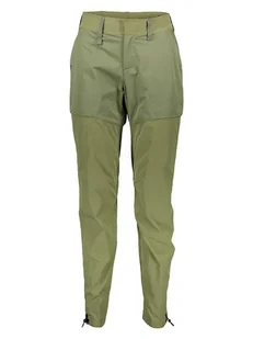 ON RUNNING Spodnie funkcyjne w kolorze khaki - Spodnie sportowe damskie - miniaturka - grafika 1