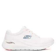 Sneakersy damskie - Sneakersy Skechers Arch Fit 2.0-Big League 150051/WPKB Biały - miniaturka - grafika 1