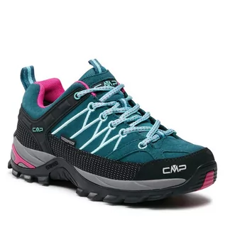 Buty trekkingowe damskie - Trekkingi CMP Rigel Low Wp Waterproof 3Q13246 Deep Lake/Acqua 16NN - grafika 1