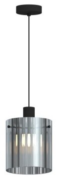 Dymiona nowoczesna lampa Lotti okrągły klosz do jadalni kuchni aneksu