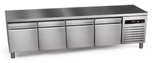 Stół chłodniczy 2242x700x584mm ASBER GREEN LINE GTPB-225 D - Stoły gastronomiczne - miniaturka - grafika 1