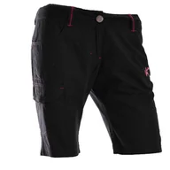 Spodnie sportowe damskie - Damskie szorty NORTHFINDER Aliyah Shorts W black L - miniaturka - grafika 1