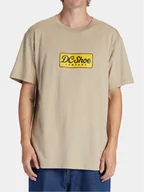 Koszulki męskie - DC T-Shirt Happy Hour Tees ADYZT05293 Beżowy Regular Fit - miniaturka - grafika 1
