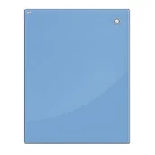 Tablice i flipcharty - 2x3 Tablica szklana magnetyczna 60x40cm niebieska TSZ64 N TZS64 N - miniaturka - grafika 1