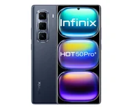 Telefony komórkowe - Infinix Hot 50 Pro+ 8/256GB Czarny - miniaturka - grafika 1