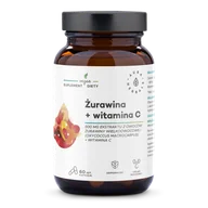 Suplementy naturalne - Żurawina 800 mg + Witamina C, kapsułki 60 szt. - miniaturka - grafika 1