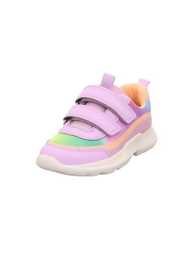 Superfit Rush sneakersy dziewczęce, Fioletowy pomarańczowy 8530, 26 EU