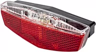 Lampki rowerowe - XLC bagażnik Reflektor tylny LED Z odblaskiem i światłem postojowym 2020 Lampki tylne na dynamo 2500240000 - miniaturka - grafika 1