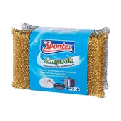 Ściereczki, gąbki, czyściki - Spontex zmywak do powierzchni delikatnych 2szt - miniaturka - grafika 1