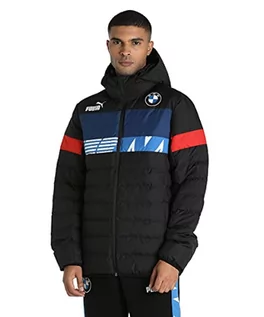 Kurtki męskie - PUMA BMW MMS Ecolite Down SDS kurtka męska, czarna, XL, czarny, XL - grafika 1