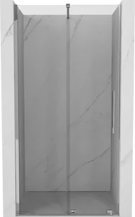 Mexen Velar drzwi prysznicowe rozsuwane 100 cm, transparent, chrom - 871-100-000-01-01 - Ścianki i drzwi prysznicowe - miniaturka - grafika 1