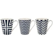 Kubki - Kubek Royal 390 ml czarno-biały mix kolorów - miniaturka - grafika 1