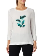 Koszulki i topy damskie - TOM TAILOR T-shirt damski, 10315 - Whisper White, 3XL - miniaturka - grafika 1