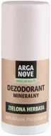 Dezodoranty i antyperspiranty unisex - Maroko Produkt Dezodorant Mineralny Oud Zielona Herbata z Olejem Arganowym Roll-On 50ml - Arganove - miniaturka - grafika 1