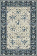 Dywany - Dywan Agnella Isfahan OLANDIA niebieski wełna - miniaturka - grafika 1