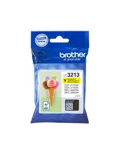 Brother lc3213y Żółty oryginalne wkłady atramentowe Pack of 1 LC3213Y - Tusze oryginalne - miniaturka - grafika 5