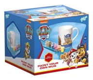 Zabawki kreatywne - TM Kubek do pomalowania z 5 farbkami Psi Patrol - miniaturka - grafika 1