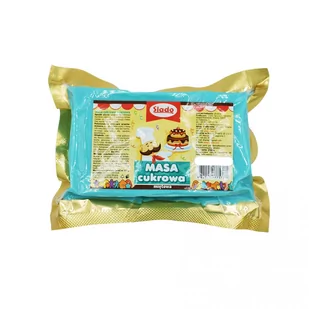 Masa Cukrowa Miętowa Lukier Plastyczny 250 g - Dodatki do ciast w proszku - miniaturka - grafika 1