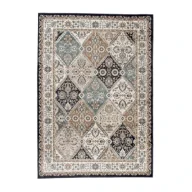 Dywany - DYWAN KLASYCZNY DUBAI ANTRACYTOWY L427B - miniaturka - grafika 1