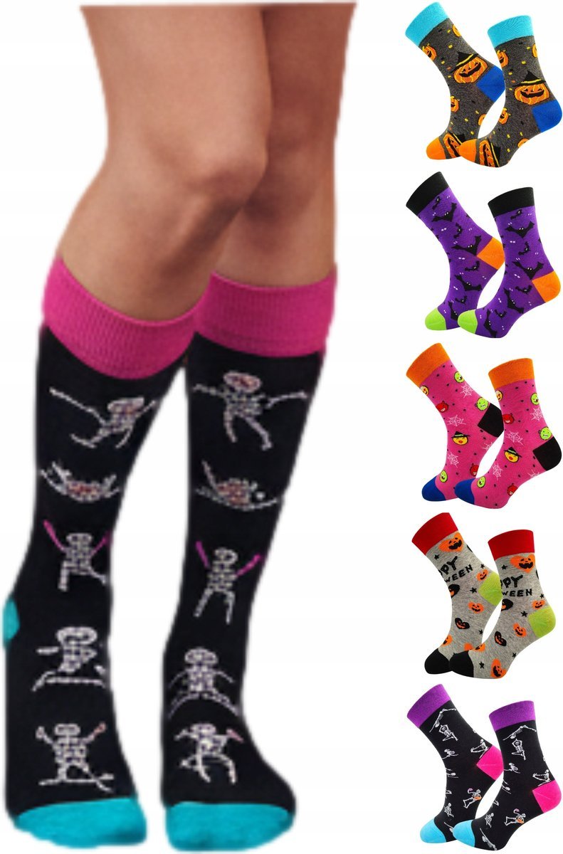 Skarpetki Halloween w rozmiarze 35-42