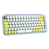 Klawiatury - Logitech Pop Keys Daydream zielono-fioletowa (920-010736) - miniaturka - grafika 1